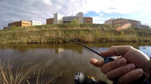 Шарнирные монтажи и мормышки. Ловля на спиннинг в мае. Плотва.