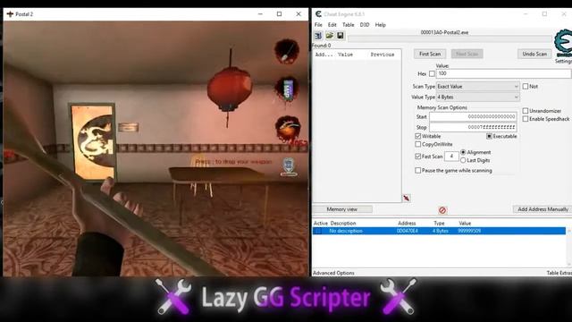 Postal 2 - Cheat Engine Hacking Tutorial (Basic Usage)