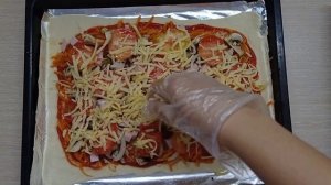 Очень вкусная ЗАКРЫТАЯ ПИЦЦА с морковью по-корейски!