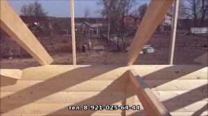 Баня-дом 6х6 в полтора этажа
