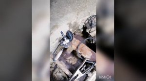 Бердск, прокол Кротом под трубопровод.
