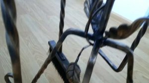 Новый кованый каминный набор из четырех предметов