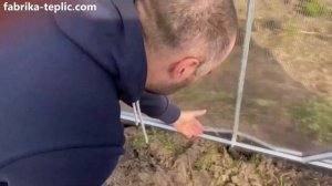 Теплица «Веган» 2х4 под поликарбонатом. Крепкий каркас из оцинкованной квадратной трубы