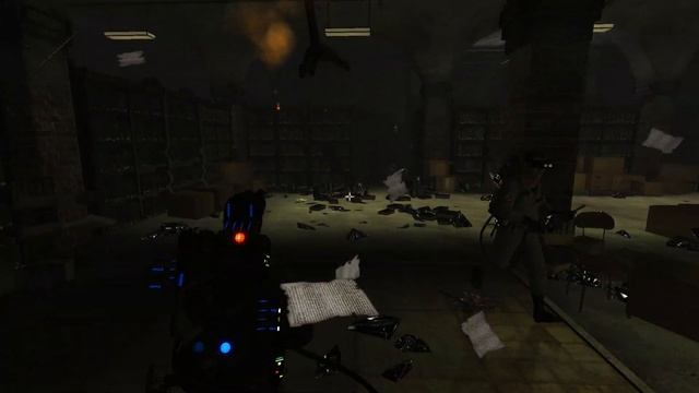 Ghostbusters: The Video Game - Глава Библиотека. Босс Библиотекарша Серая Леди #3 смотреть онлайн