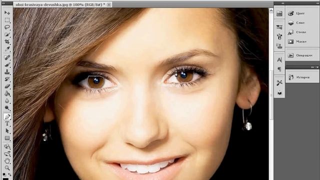 Урок по смене цвета глаз в фотошопе by MaxID смотреть онлайн