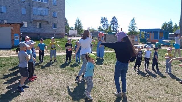 экодискотека в детском саду "Золотая рыбка" 9 июня 2022