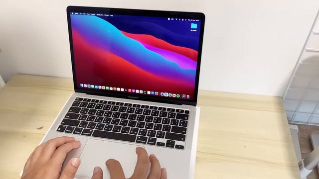 Unboxing macbook air m1 silver ?l chinice.p