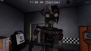 The Mimic and MXES in Roblox Fredbear's Mega Roleplay