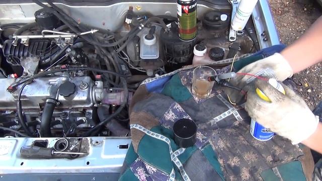 #6. ВАЗ 2114. Промывка форсунок. Димексид. Рассуждения на эту тему... смотреть онлайн