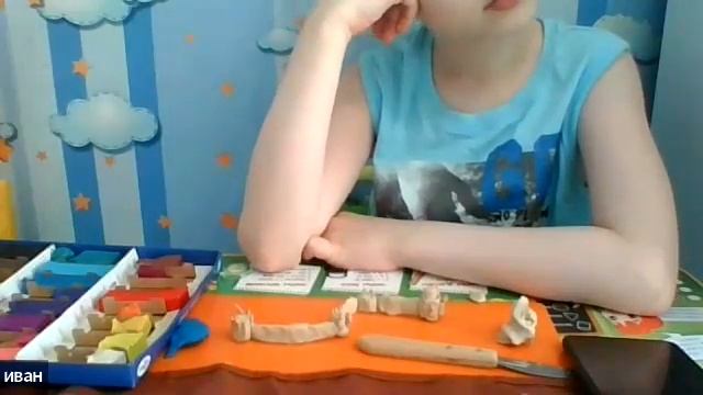 Лепка из пластилина  ▶ Лепим великую китайскую стену