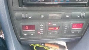Фигня с климат контролем и с дизелем ауди а6 с5 1.9тди