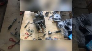 Замена коленвала , скутер 4т 139 qmb