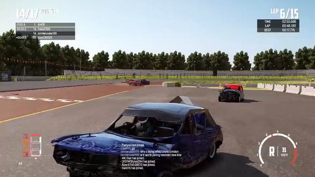 Northern Bangers Public Lobby Banger Racing  Wreckfest UK Banger Racing Mod 
