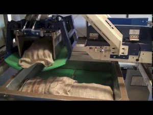 Паллетайзер для мешков с картофелем