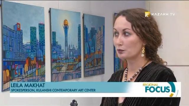 Contemporary Kazakh artists hold exhibition смотреть онлайн