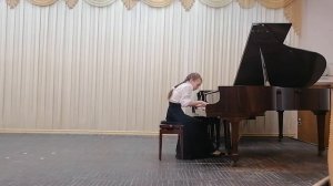 Тараканова Софья МБУ ДО ДШИ г. о. Отрадный Самарской обл. Ц. Кюи соч. 20 № 6 "Грустные воспоминания