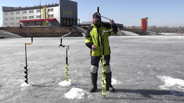 Тестирование ледобура Iceberg Euro 130 (обновленная версия) смотреть онлайн