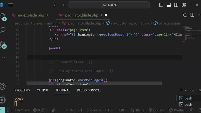 Laravel Customized Pagination - Laravel with Livewire E-Commerce Website | Beginner Friendly