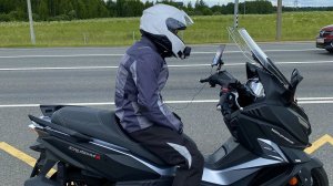 ЗАБРАЛ SYM CRUISYM 300 ALPHA. КУПИЛ ШЛЕМ HJC I91. ГОТОВИМСЯ К МОТОПУТЕШЕСТВИЮ.
