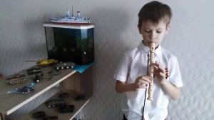"День победы" Д.Тухманов (блокфлейта)