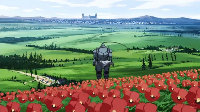 Fullmetal Alchemist Brotherhood Creditless OP 1 8k 48 FPS (Remastered with Neural Network AI) смотреть онлайн