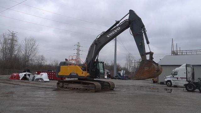 2018 Volvo EC480EL Excavator for sale смотреть онлайн