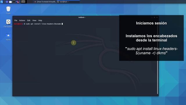 ? INSTALAR VIRTUALBOX en KALI LINUX 2020 смотреть онлайн