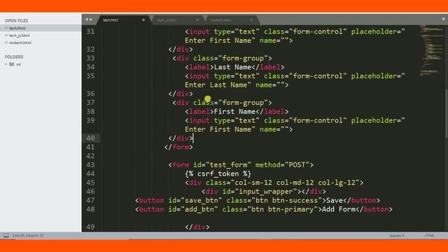 How To Build Dynamic Forms In Django And Jquery