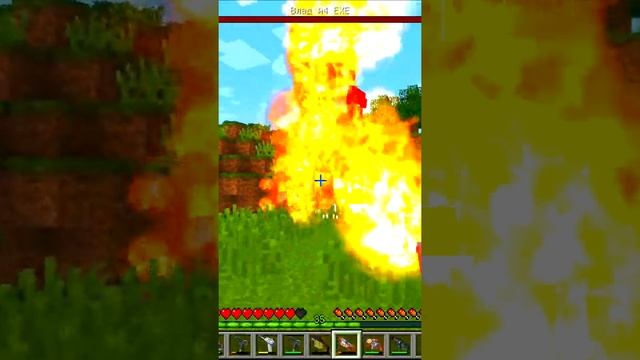 СПАС ВЛАДА А4 ОТ МОНСТРА ВЛАДА А4 EXE В МАЙНКРАФТ #shorts смотреть онлайн