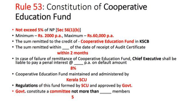 Disposal of Net Profit of Cooperative societies in KCS Act,1969 I JCI CSEB Exams смотреть онлайн