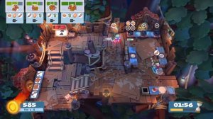 Overcooked 2 Campfire Cook Off Level 2-2 4 Stars 2 Players