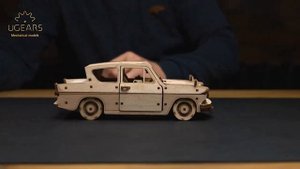 Ugears Flying Ford Anglia Model Kit