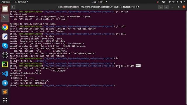 Git Commands | Git | GitHub | Distributed Version Control System | Tech LAPS | TLAPS | Part 2.3