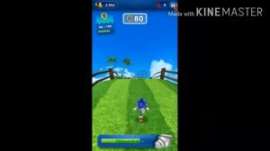 Sonic Dash соник побеждает двух боссов