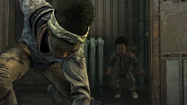 The Walking Dead - Season 4 - Эпизод 3. Сломанные игрушки #3 (драка с Лилли и взрыв корабля) смотреть онлайн