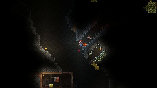 Mace  FLAMING MACE  Terraria 1.4 Journeys End  Best New Starter Weapon?!  How to get the mace