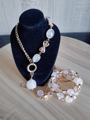 Спокойствие души:Комплект из розового кварца