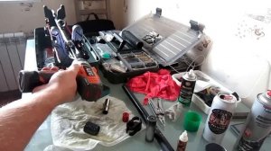 Benelli M2: Разборка и чистка после 1500 настрела. 18+))