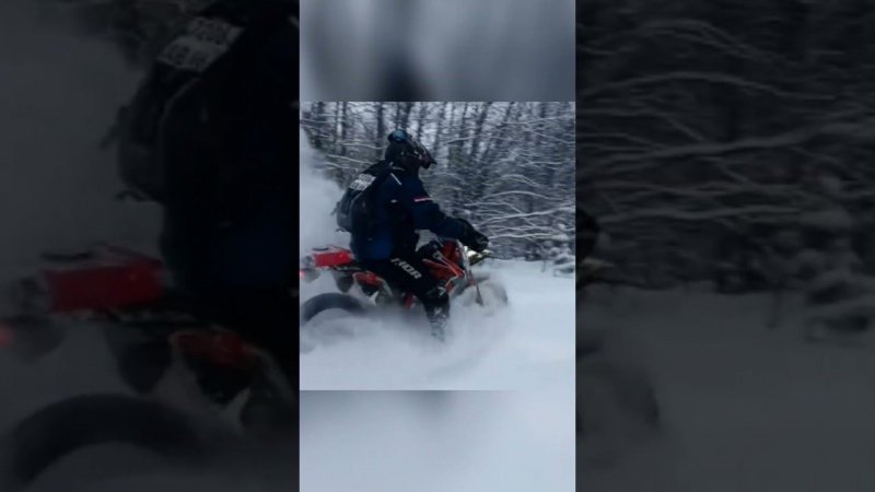 KAYO СНЕГОПЁР #shorts  #winter  #enduro