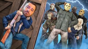 ВСЕ ДЖЕЙСОНЫ ИЩУТ КАМАЗА! СЕЗОН ОХОТЫ В Friday the 13th: The Game!