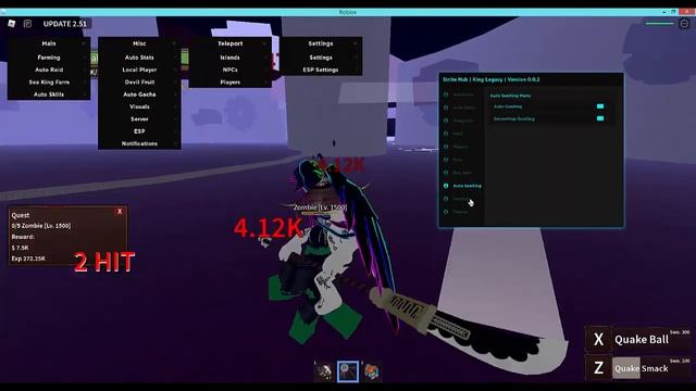 New [Roblox] Update Hack King Legacy - Auto Farm And More - Script Free Pastebin 2021 смотреть онлайн
