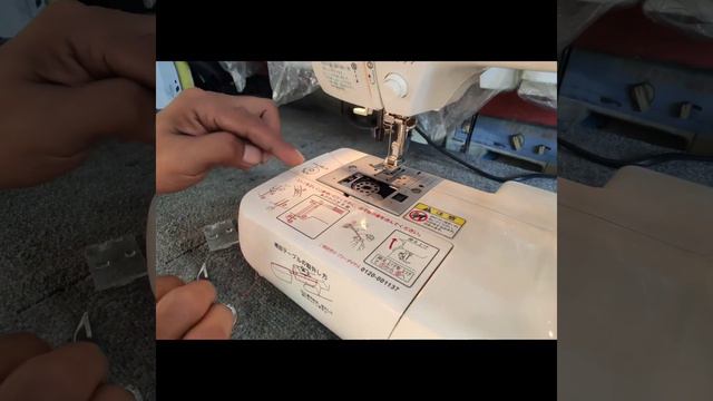 Jaguar brand -MODEL- Js 650.autmatic pushbutton 12 stitches with multiple zigzag.video demo tutoria смотреть онлайн