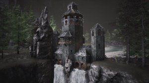 HOW TO BUILD A BLACK TOWER [ Timelapse ] - CONAN EXILES