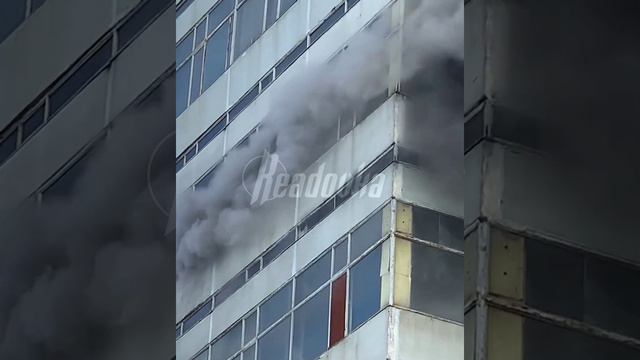 В Подмосковье загорелось главное здание НИИ «Платан» — пожар охватил несколько этажей