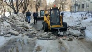 Скрепер скалыватель льда на мини погрузчик ант 1000 от Титан Решения