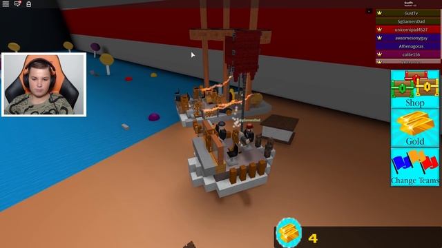 EPIC PIRATE SHIP WITH ISLAND in ROBLOX BUILD A BOAT FOR TREASURE! смотреть онлайн