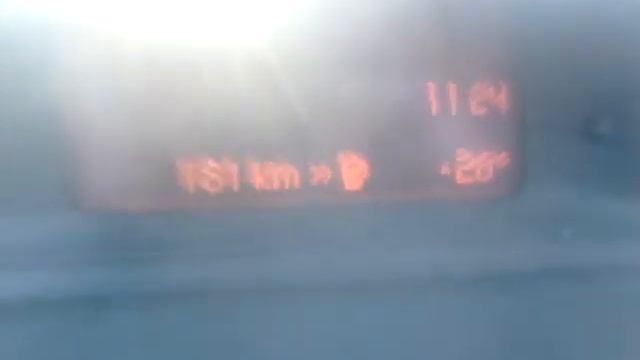 Peugeot 307 Запуск в 32-33 градуса мороза. смотреть онлайн
