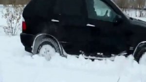 БМВ Х-5 зимой