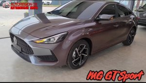 MG GT Sport 1.5L Turbo 2023 г.в.(Интерьер и экстерьер) Обзор Китайского автомобиля.