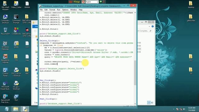 tk / TCL : update , delete and next event смотреть онлайн